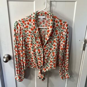 Floral Topshop Blouse